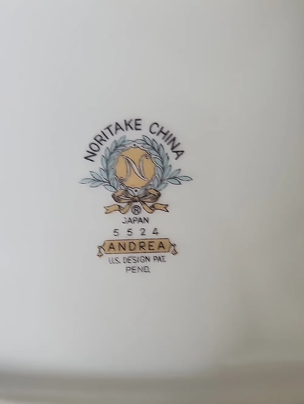 Vintage Noritake Oval Andera Pattern Platter